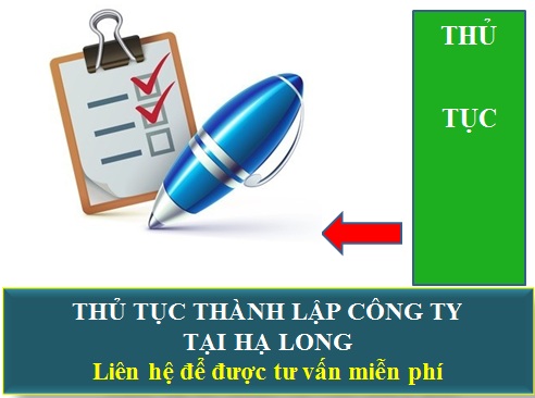 Thủ tục Thành lập công ty tại Hạ Long