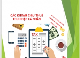 Các Khoản Thu Nhập Chịu Thuế Thu Nhập Cá Nhân