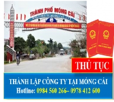 Thành Lập Công Ty Tại Móng Cái