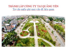 Thành Lập Công Ty Tại Quảng Yên