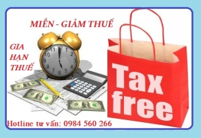 Thủ tục miễn thuế, gia hạn tiền thuế tại Quảng Ninh