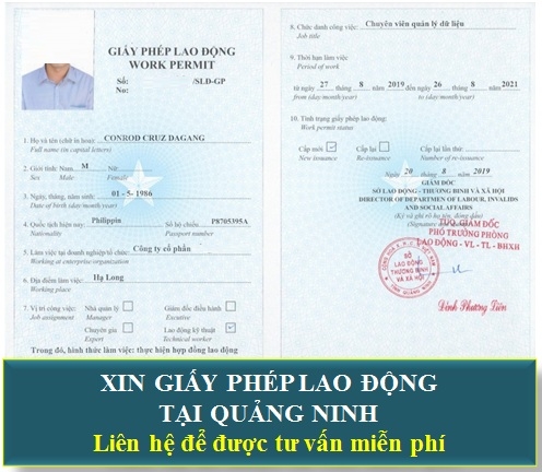 Xin giấy phép lao động cho người nước ngoài tại Quảng Ninh